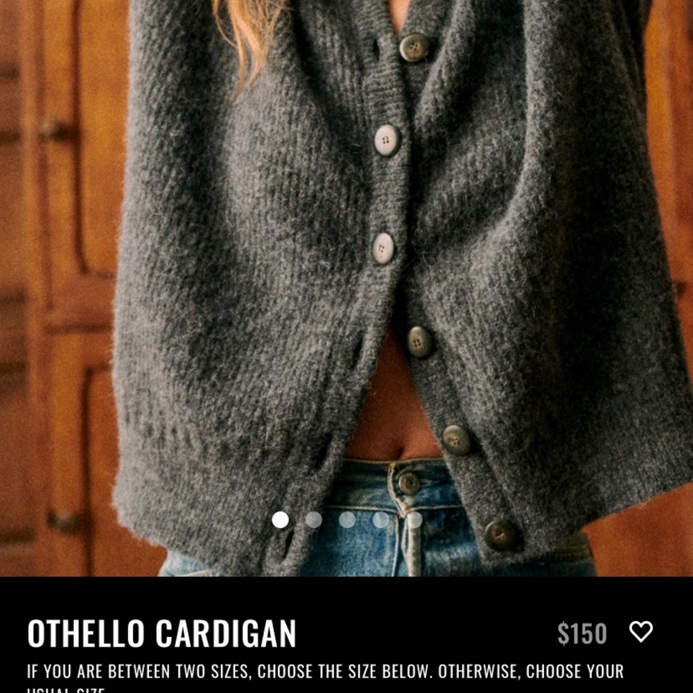 ISO of this sweater from Sezane. Charcoal grey. Size large. 
🥰🥰